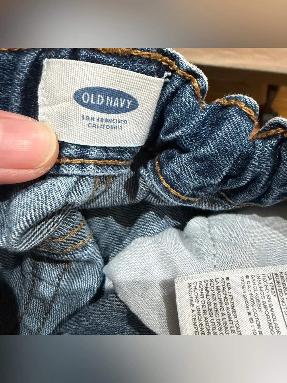 Preloved Old Navy Boys Blue Denim Shorts